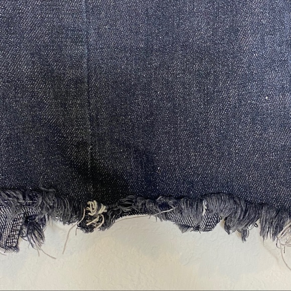 Denim mini skirt with embellishments - Picture 4 of 6